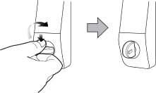 ⑥Thumbturn (Lock/Unlock)